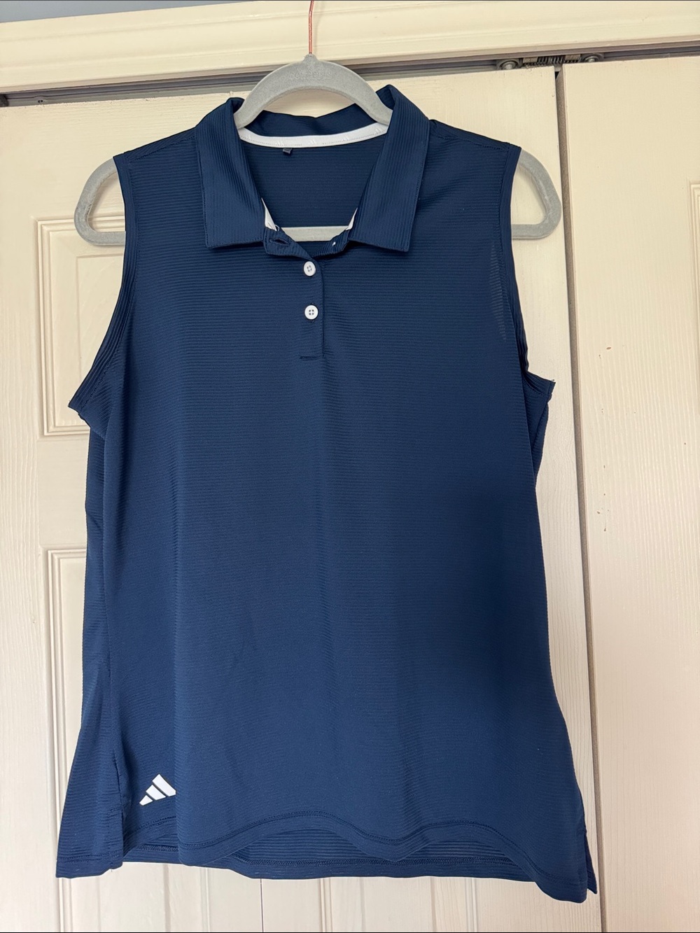 Adidas Women’s Navy Golf Polo Tank Top